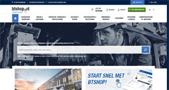 Desktop Screenshot of btshop.nl